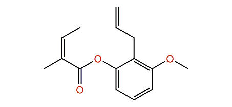 2-Allyl-3-methoxyphenyl (Z)-2-methyl-2-butenoate